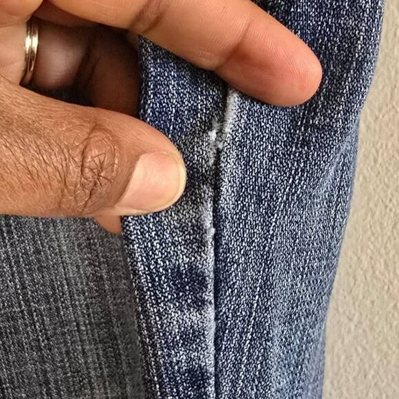 Vintage GAP Jeans Women’s Size 6 Blue Low Rise Bootcut Flare Stretch Denim Y2K - Picture 5 of 14